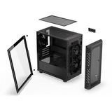 ENDORFY Signum M30 Air boîtier mini tower Noir | 2x USB-A | 1x USB-C | Verre Trempé