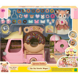 EPOCH Sylvanian Families - Chariot à beignets avec figurine, Jouets de construction 