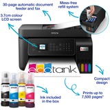 Epson EcoTank ET-4800, Imprimante multifonction Noir, Jet d'encre, Impression couleur, 5760 x 1440 DPI, A4, Impression directe, Noir