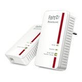 FRITZ! FRITZ!Powerline 1220 Set Powerline 1220 Set, 1200 Mbit/s, Type F, Gigabit Ethernet, 10,100,1000 Mbit/s, 3 W, 1 W