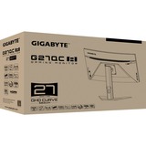 GIGABYTE G27QC A 27" incurvé Gaming Moniteur Noir, 2x HDMI, DisplayPort, 2x USB-A 3.2 (5 Gbit/s), 165 Hz
