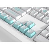 HYTE KEY-HYTE-FIREFLY, Keycaps Blanc/Turquoise