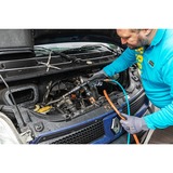 Hazet 9048P-2/3 Accessoire de nettoyeur à pression Kit de nettoyage pour voiture, Outil souffleur Noir/Bleu, Kit de nettoyage pour voiture, Gardena, Noir, Turquoise, 400 g