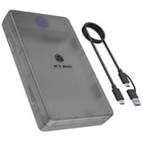 ICY BOX IB-388-CU3, Boîtier disque dur Noir