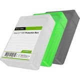 IB-AC6025-3 Étui Plastique Vert, Gris, Blanc, Étui de protection