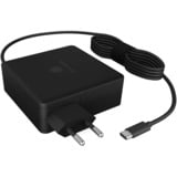 ICY BOX IB-PS101-PD chargeur Noir, 1x USB-C, 1x USB-A