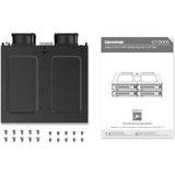 Icy Dock ExpressCage MB324V4P-B, Cadrage Noir