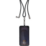 Intenso Cell Phone Charging Lanyard 7991000, Câble Noir