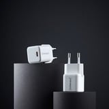 Intenso Power Adapter W30C 2-pack GaN, Chargeur Blanc