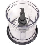 Kenwood CHP61.100WH 0,5 L 500 W Gris, Blanc, Broyeur Blanc/transparent, 0,5 L, Gris, Blanc, Plastique, Acier inoxydable, 500 W, 138,5 mm