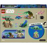 LEGO 75443 Star Wars, Chez Grogu, Jouets de construction 