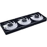 Lian Li UNI FAN CL120 Wireless ventilateurs de boîtier RGB  Noir, 3 pièces, 120 x 120 x 28 mm, PWM