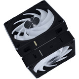 Lian Li UNI FAN CL120 Wireless ventilateurs de boîtier RGB  Noir, 3 pièces, 120 x 120 x 28 mm, PWM