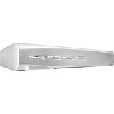 Lindy Commutateur KVM 4 ports, Switch KVM Blanc