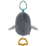 Mattel – Mon Toucan Volant Amovible, Peluche Gris/Blanc, Oiseau en peluche, 0 an(s)
