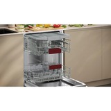 Neff N 50 Entièrement intégré 14 couverts B, Lave-vaisselle Entièrement intégré, Taille maximum (60 cm), Argent, Blanc, Boutons, Sans fil, LED