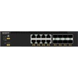 Netgear M4350-8X8F Géré L3 10G Ethernet (100/1000/10000) 1U Noir, Switch Géré, L3, 10G Ethernet (100/1000/10000), Full duplex, Grille de montage, 1U