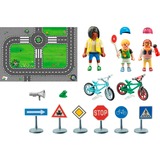 PLAYMOBIL City Life Parcours de vélo, Jouets de construction 