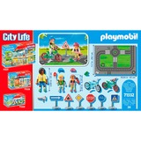 PLAYMOBIL City Life Parcours de vélo, Jouets de construction 