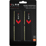 PNY 32 Go DDR5-6000 (2x 16 Go) mémoire vive Noir, MD32GK2D5600030XR, XMP 3.0, EXPO