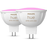 Philips Hue White & Color Ambiance MR16 Smarter Spot 400 lm pack double, Lampe à LED 