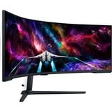 SAMSUNG G95NC LED display 144,8 cm (57") 7680 x 2160 pixels Dual UHD QLED Blanc 8K UHD Moniteur UltraWide gaming  Blanc/Noir, 144,8 cm (57"), 7680 x 2160 pixels, Dual UHD, QLED, 1 ms, Blanc