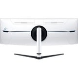 Samsung G95NC écran plat de PC 144,8 cm (57") 7680 x 2160 pixels Dual UHD QLED Blanc 4K Moniteur UltraWide gaming Blanc/noir, 1x DisplayPort, 3x HDMI, 2x USB-A, 240 Hz, 144,8 cm (57"), 7680 x 2160 pixels, Dual UHD, QLED, 1 ms, Blanc
