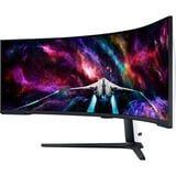 Samsung G95NC écran plat de PC 144,8 cm (57") 7680 x 2160 pixels Dual UHD QLED Blanc 4K Moniteur UltraWide gaming Blanc/noir, 1x DisplayPort, 3x HDMI, 2x USB-A, 240 Hz, 144,8 cm (57"), 7680 x 2160 pixels, Dual UHD, QLED, 1 ms, Blanc