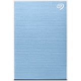 Seagate One Touch with Password 2 To externe, Disque dur Bleu clair, USB-A 3.2 (5 Gbit/s)