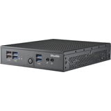 Shuttle XPC slim Barebone DS50U3, Intel i3-1315U, 2x LAN (1x 2.5Gbit ,1x 1Gbit), 1xCOM,1xHDMI,1xDP, 1x VGA, fanless, fonctionnement permanent 24/7 Noir, Intel i3-1315U, 2x LAN (1x 2.5Gbit ,1x 1Gbit), 1xCOM,1xHDMI,1xDP, 1x VGA, fanless, fonctionnement permanent 24/7, 1,3L mini PC, Mini PC type barebone, DDR5-SDRAM, PCI Express, Série ATA III, Ethernet/LAN, 90 W