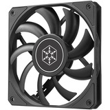 SilverStone Air Slimmer 120 ARGB SST-AS120B, Ventilateur de boîtier Noir/transparent