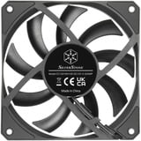 SilverStone Air Slimmer 120 ARGB SST-AS120B, Ventilateur de boîtier Noir/transparent