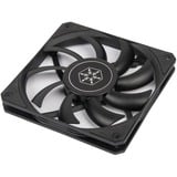 SilverStone Air Slimmer 120 ARGB SST-AS120B, Ventilateur de boîtier Noir/transparent