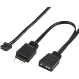 SilverStone Shark Force 120 ARGo ventilateur de boîtier RGB  Noir, 120 x 120 x 25 mm, PWM