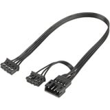 SilverStone Shark Force 120 ARGo ventilateur de boîtier RGB  Noir, 120 x 120 x 25 mm, PWM