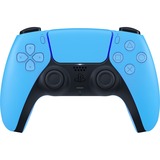 Sony DualSense Controller, Manette de jeu Bleu clair/Noir, Manette de jeu, PlayStation 5, Croix directionnelle, Bouton d'accueil, Touche Options, Touche Partage, Analogique/Numérique, Rouge/Vert/Bleu, Avec fil &sans fil