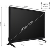 Telefunken XH24TO550S 24" TV LED Noir