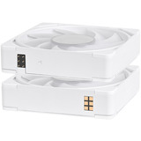 Thermaltake CT120 EX INFINITY ventilateurs de boîtier RGB  Blanc, 3 pièces, 124 x 120 x 28 mm, PWM