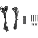 Thermaltake CT200 ARGB Sync PC Cooling Fan (Single Fan Pack) ventilateur de boîtier Noir, 200 x 200 x 30 mm, PWM