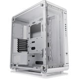 Thermaltake Core P6 Tempered Glass Snow Mid Tower Midi Tower Blanc, showcase Blanc | 4x USB-A | 1x USB-C | Verre Trempé