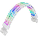 Thermaltake Mod ARGB Snow Cable 8Pin, Gestion des câbles Blanc