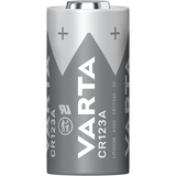 VARTA Pile cylindrique au lithium CR123A 3V, CR17345, Batterie 