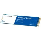 WD Blue SN570, 2 To SSD Bleu/Blanc, WDS200T3B0C, M.2 2280, PCIe Gen3 x4