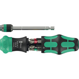 Wera Kraftform Kompakt 20 RA-R, Set d'embouts de vissage Noir/Vert