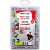 fischer 541108, Cheville Gris clair/Rouge