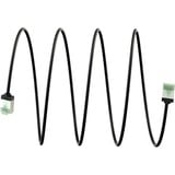 goobay Câble de raccord ultrafin Cat.8.1 slim, U/FTP Noir