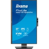 iiyama ProLite XB2797QSNPH-B1 27" Moniteur  Noir (Mat), 68,6 cm (27"), 2560 x 1440 pixels, Quad HD, Noir