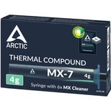 ARCTIC MX-7 Ultimate performance, 4 g + 6 pièces MX Cleaner, Pâtes thermiques 