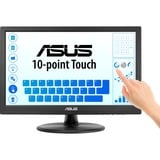 ASUS Touch VT169HE écran plat de PC 39,6 cm (15.6") 1920 x 1080 pixels Full HD LED Écran tactile Dessus de table Noir Moniteur Noir, 1x HDMI, 1x VGA, 39,6 cm (15.6"), 1920 x 1080 pixels, Full HD, LED, 5 ms, Noir