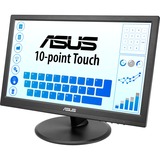 ASUS Touch VT169HE écran plat de PC 39,6 cm (15.6") 1920 x 1080 pixels Full HD LED Écran tactile Dessus de table Noir Moniteur  Noir, 39,6 cm (15.6"), 1920 x 1080 pixels, Full HD, LED, 5 ms, Noir